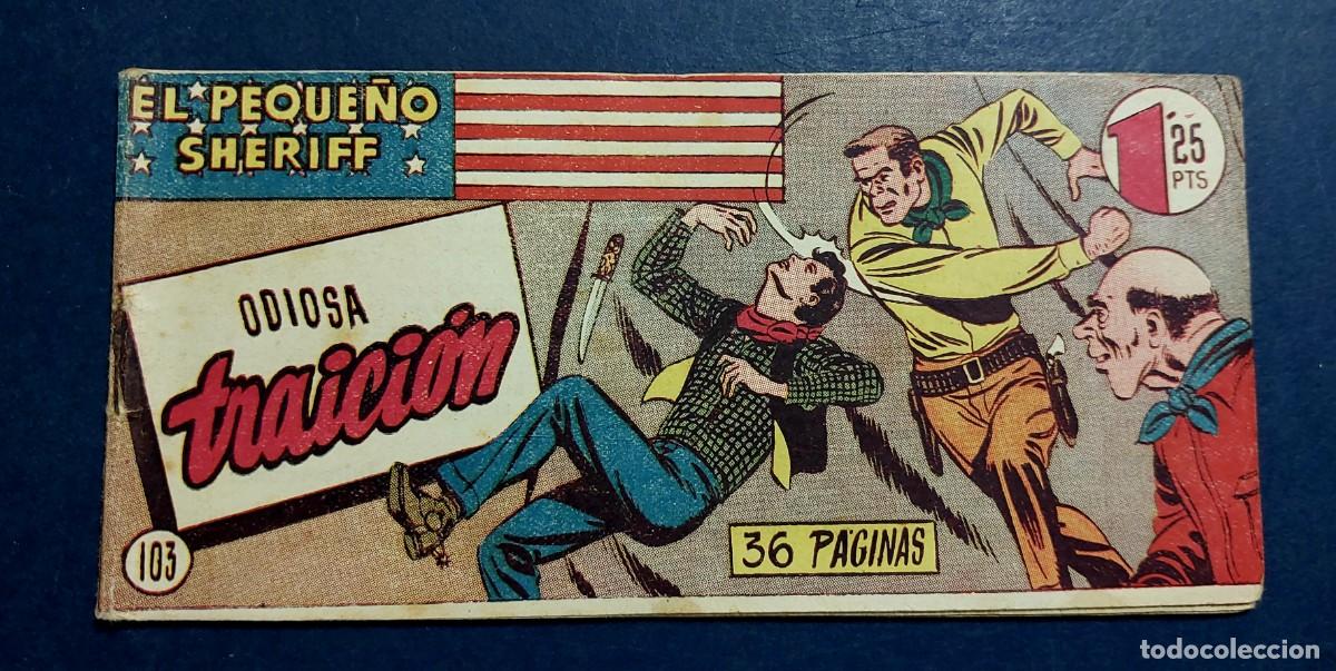 Tebeos: EL PEQUE&Ntilde;O SHERIFF N&ordm; 103 HISPANO AMERICANA 1948