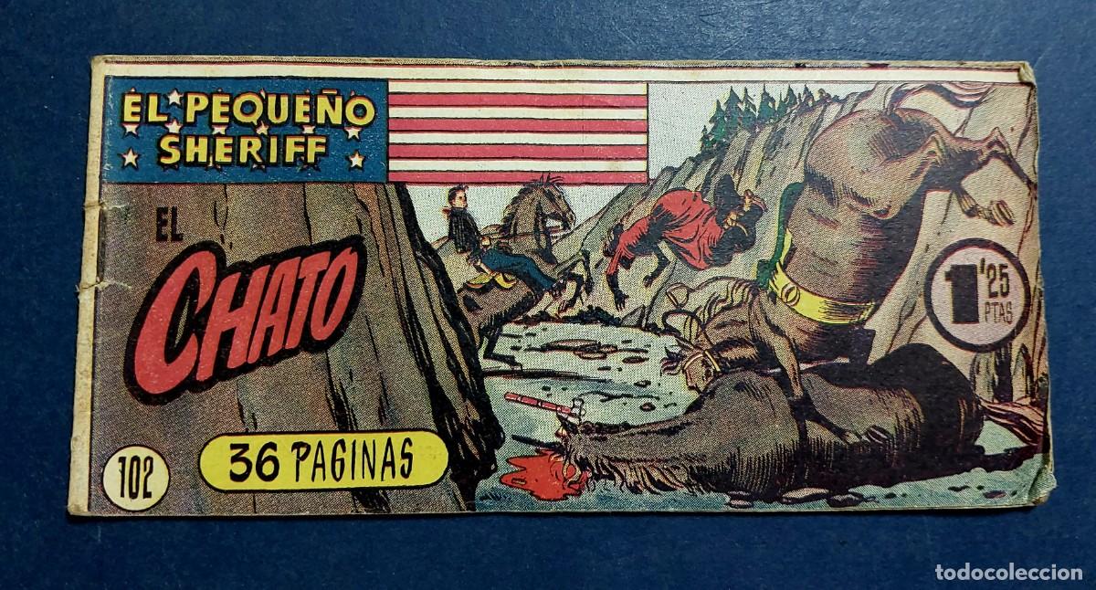Tebeos: EL PEQUE&Ntilde;O SHERIFF N&ordm; 102 HISPANO AMERICANA 1948