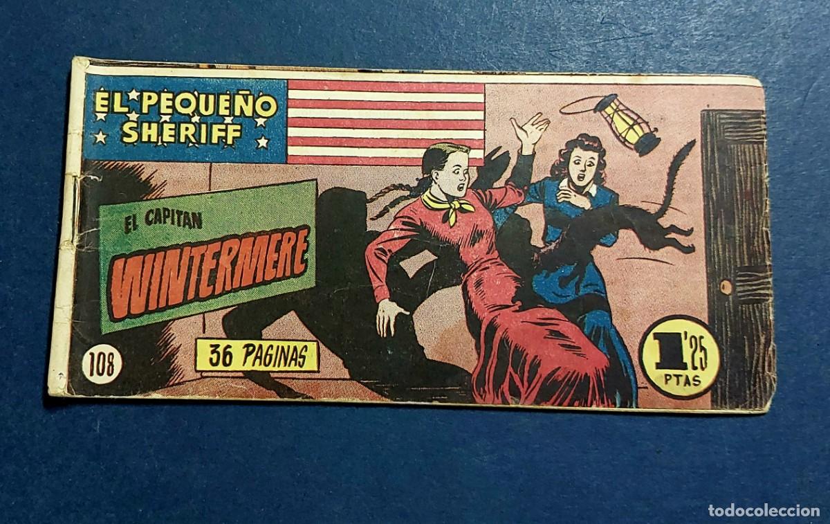 Tebeos: EL PEQUE&Ntilde;O SHERIFF N&ordm; 108 HISPANO AMERICANA 1948