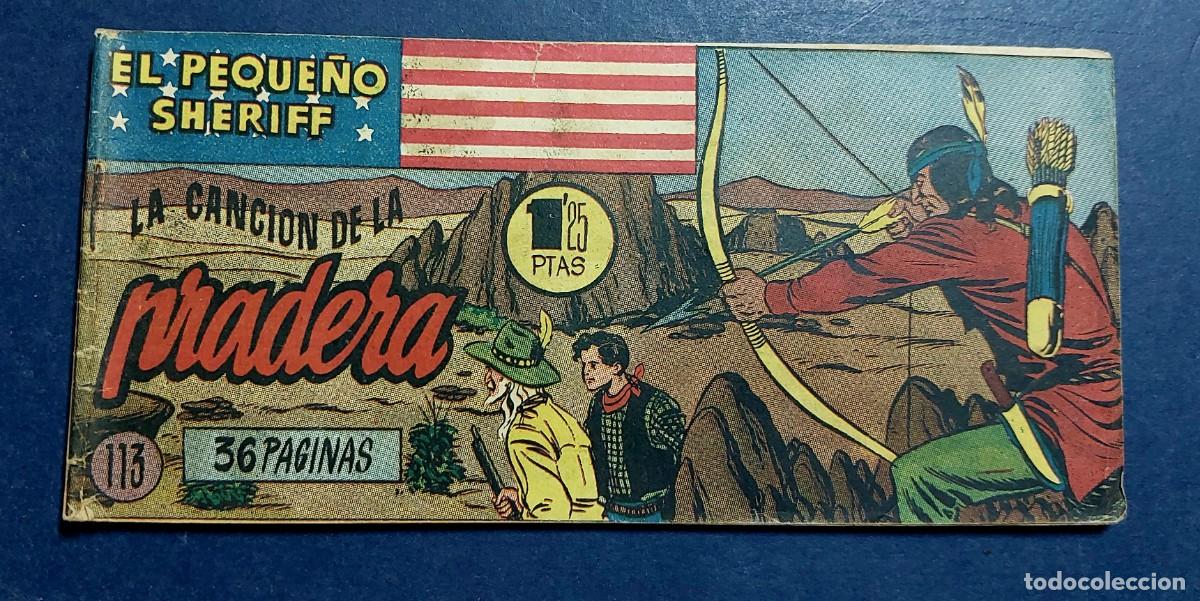 Tebeos: EL PEQUE&Ntilde;O SHERIFF N&ordm; 113 HISPANO AMERICANA 1948