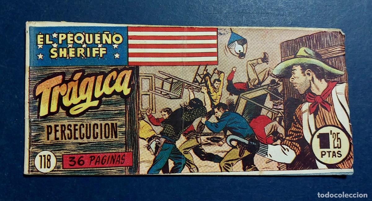 Tebeos: EL PEQUE&Ntilde;O SHERIFF N&ordm; 118 HISPANO AMERICANA 1948