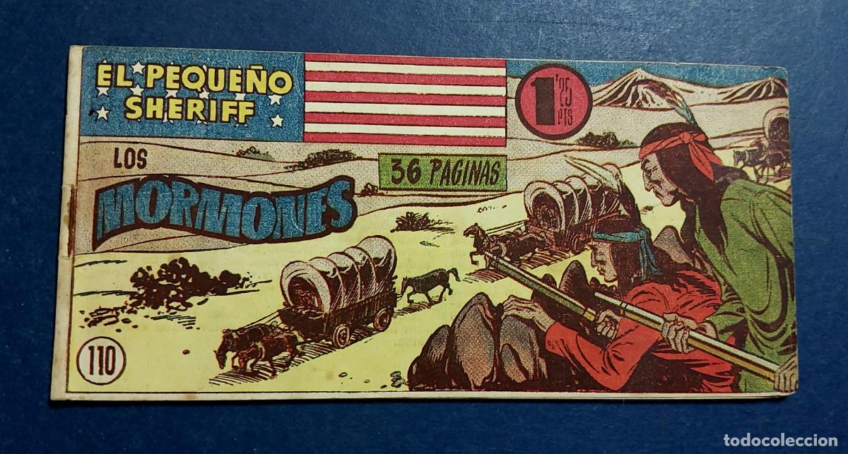 Tebeos: EL PEQUE&Ntilde;O SHERIFF N&ordm; 110 HISPANO AMERICANA 1948