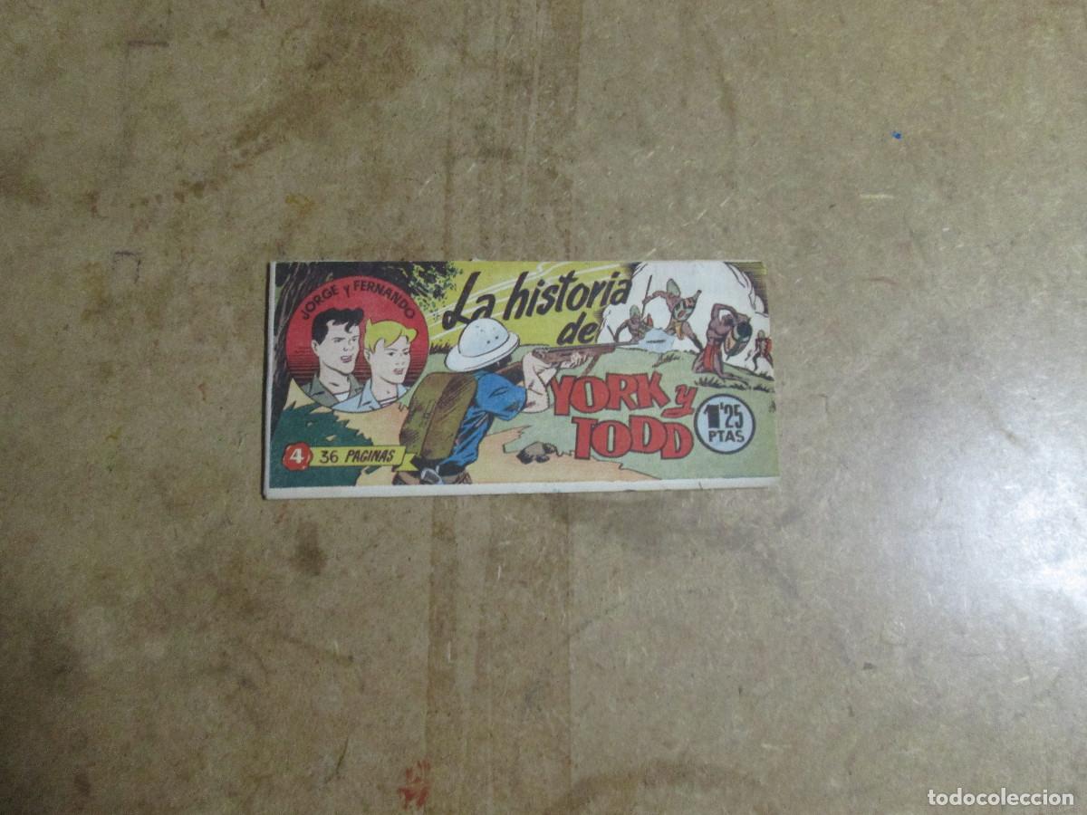Tebeos: Jorge y Fernando n&ordm; 4 de 159, original hispano americana 1949