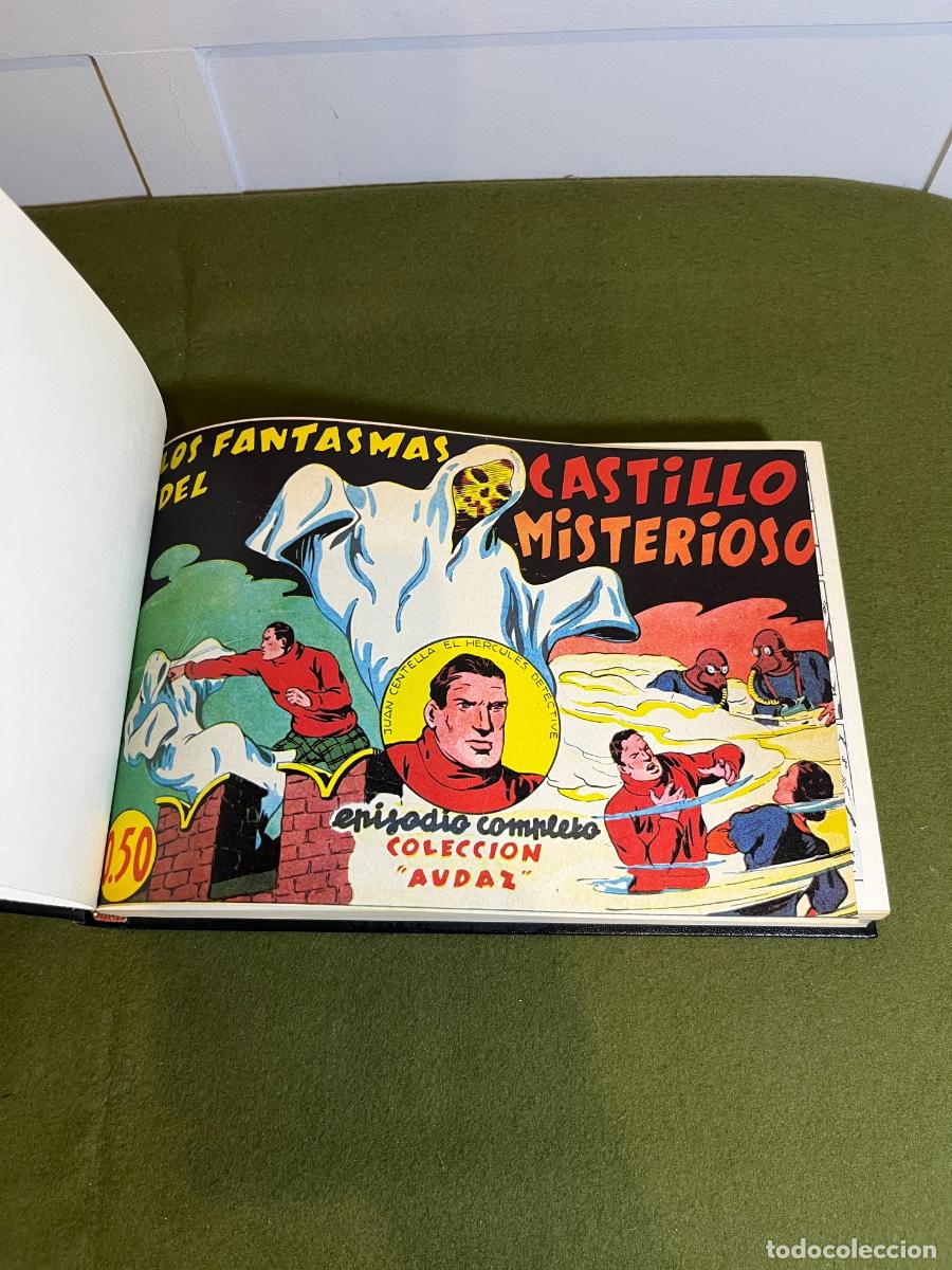 Tebeos: Juan Centella Tomo I Encuadernado Colecci&oacute;n Audaz H&eacute;rcules Detective C&oacute;mic Tebeo Cl&aacute;sico Espa&ntilde;ol Ori