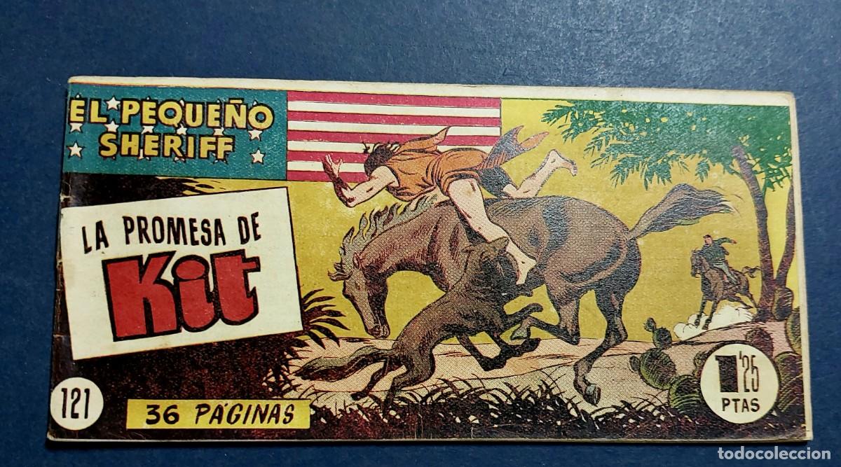 Tebeos: EL PEQUE&Ntilde;O SHERIFF N&ordm; 121 HISPANO AMERICANA 1948
