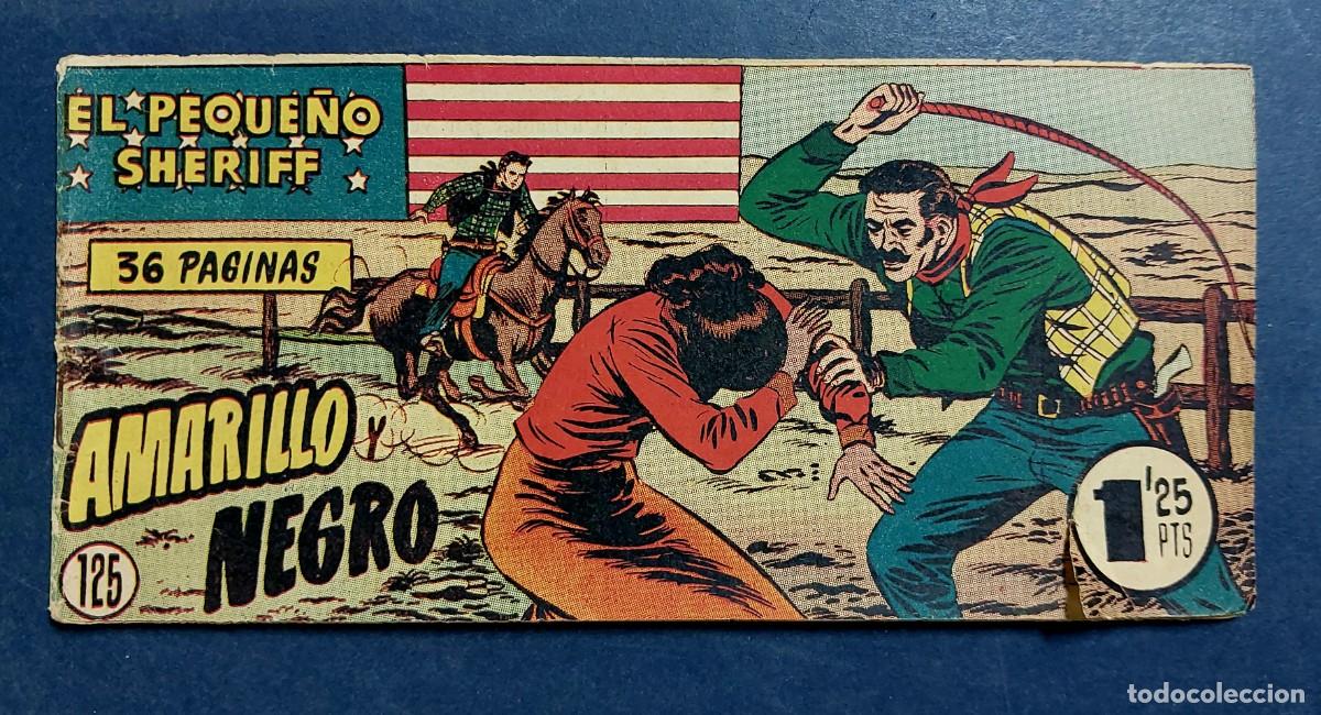 Tebeos: EL PEQUE&Ntilde;O SHERIFF N&ordm; 125 HISPANO AMERICANA 1948