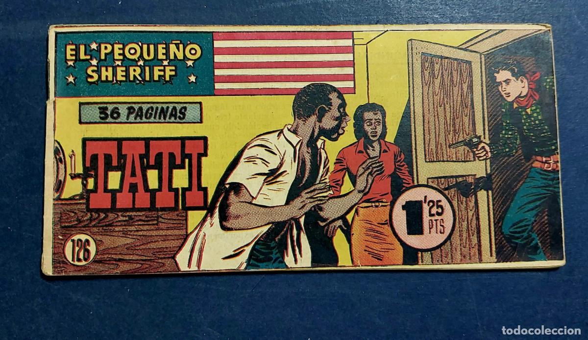 Tebeos: EL PEQUE&Ntilde;O SHERIFF N&ordm; 126 HISPANO AMERICANA 1948