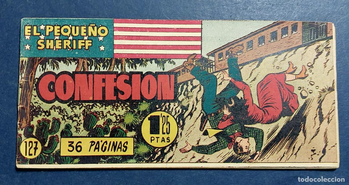 Tebeos: EL PEQUE&Ntilde;O SHERIFF N&ordm; 127 HISPANO AMERICANA 1948