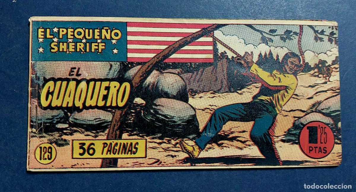 Tebeos: EL PEQUE&Ntilde;O SHERIFF N&ordm; 129 HISPANO AMERICANA 1948