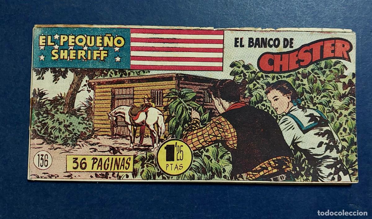 Tebeos: EL PEQUE&Ntilde;O SHERIFF N&ordm; 136 HISPANO AMERICANA 1948