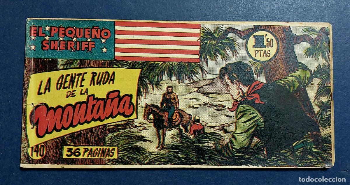 Tebeos: EL PEQUE&Ntilde;O SHERIFF N&ordm; 140 HISPANO AMERICANA 1948