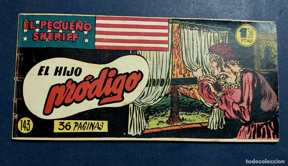 Tebeos: EL PEQUE&Ntilde;O SHERIFF N&ordm; 143 HISPANO AMERICANA 1948