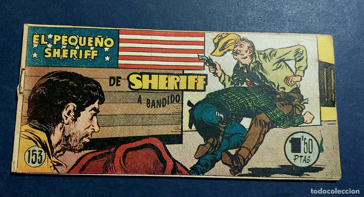 Tebeos: EL PEQUE&Ntilde;O SHERIFF N&ordm; 153 HISPANO AMERICANA 1948