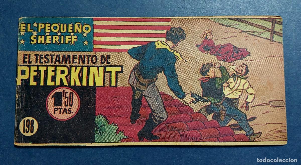 Tebeos: EL PEQUE&Ntilde;O SHERIFF N&ordm; 198 HISPANO AMERICANA 1948