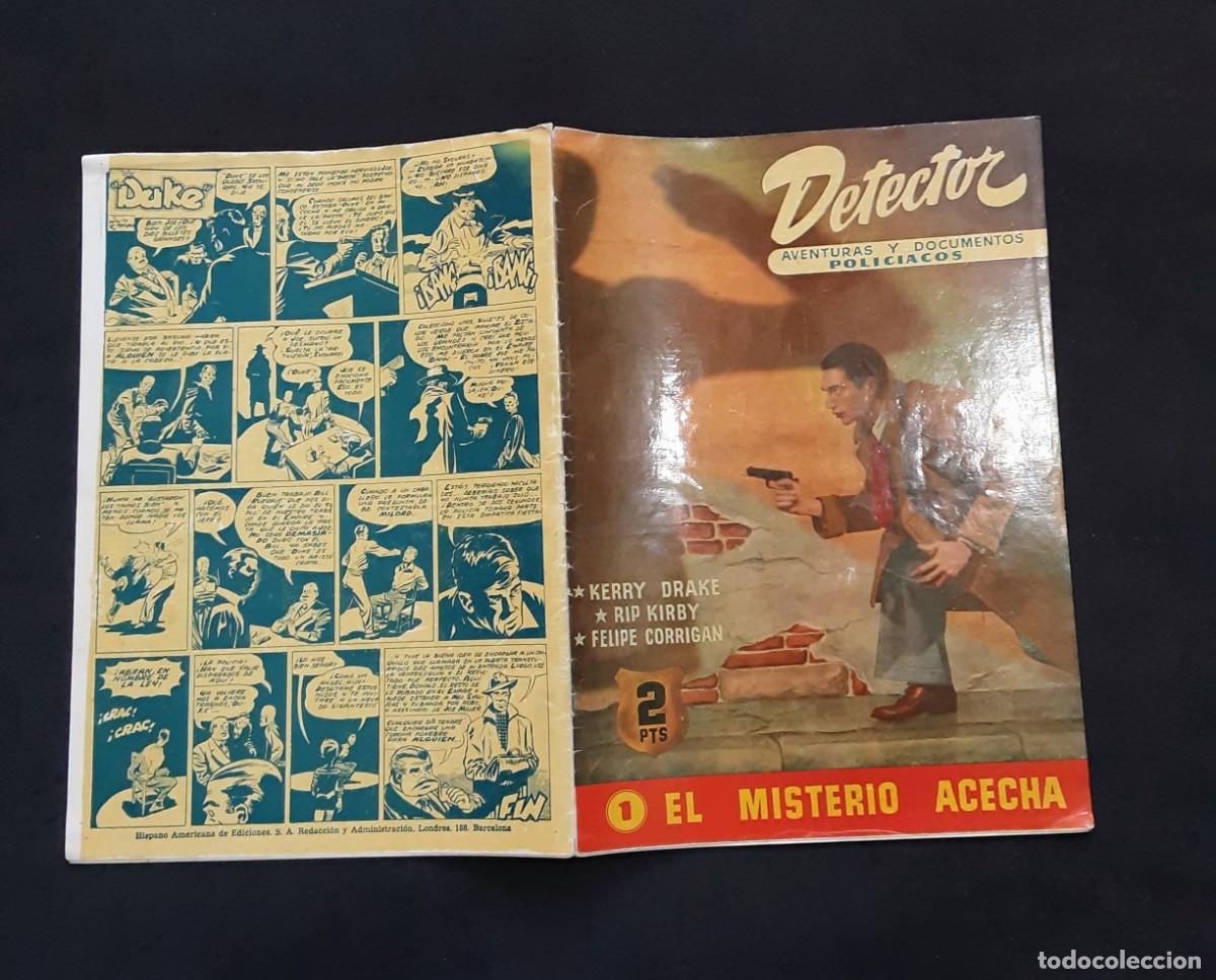 Tebeos: DETECTOR # HISPANO AMERICANA DE EDICIONES S.A. 1951 # COLECCION COMPLETA # REVISTA VARIADA