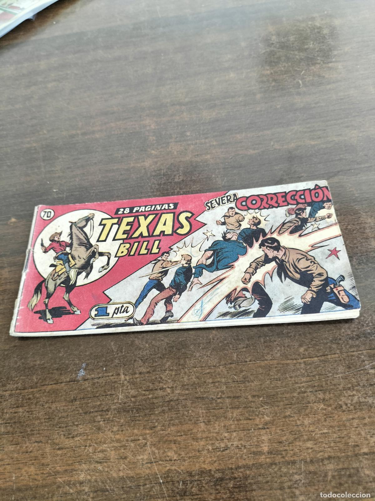 Tebeos: hispano americana original texas bill n&ordm; 70