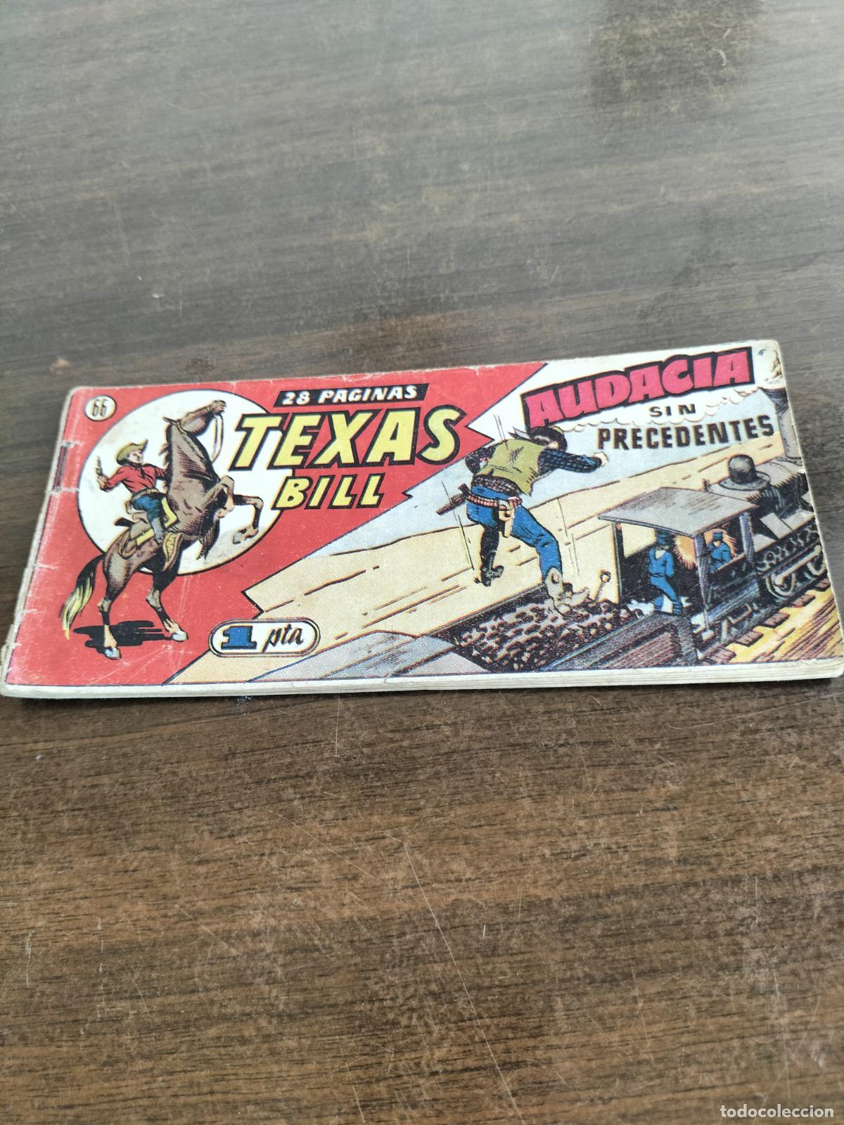 Tebeos: hispano americana original texas bill n&ordm; 66