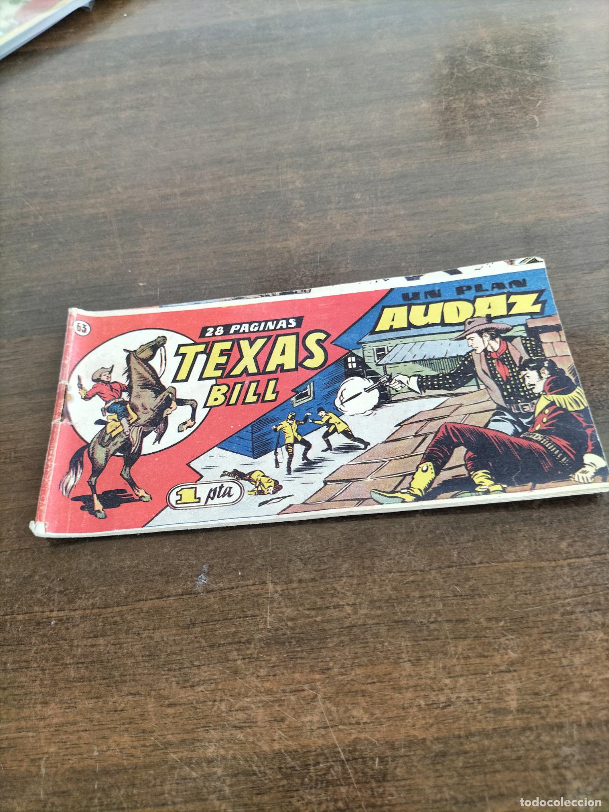 Tebeos: hispano americana original texas bill n&ordm; 63
