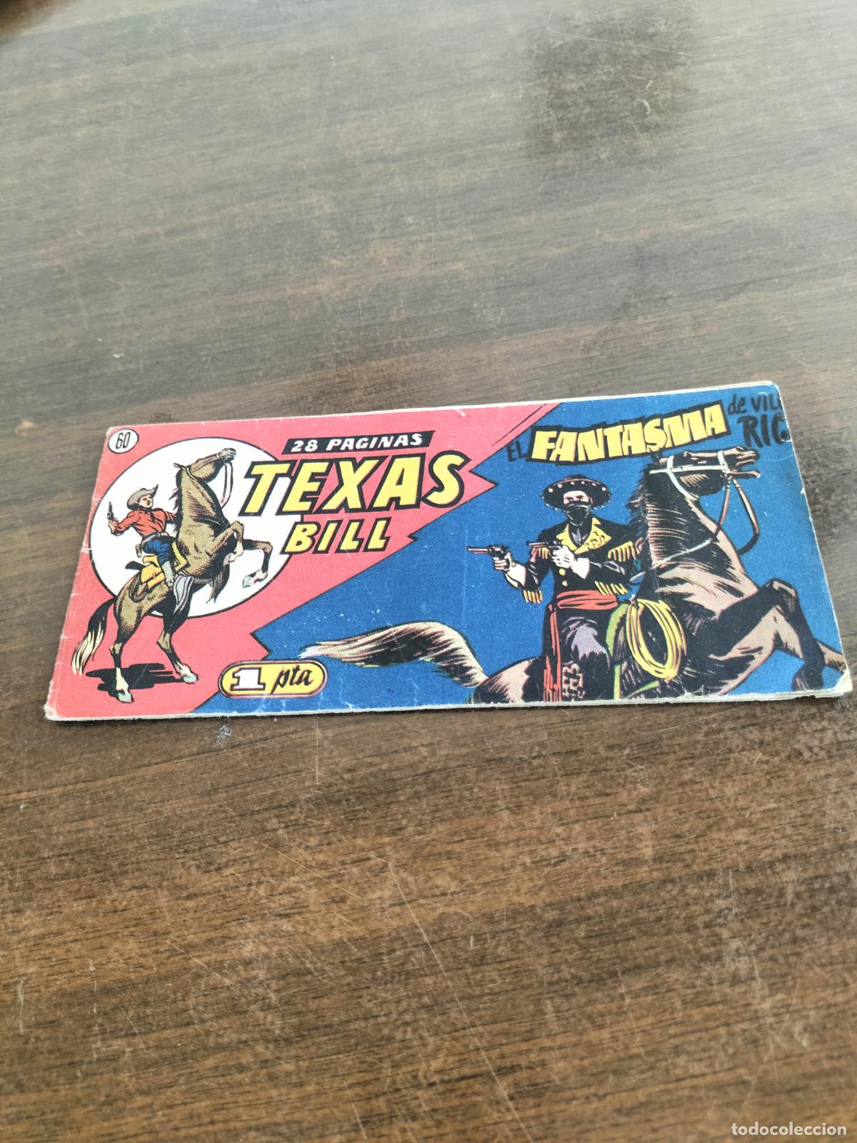 Tebeos: hispano americana original texas bill n&ordm; 60