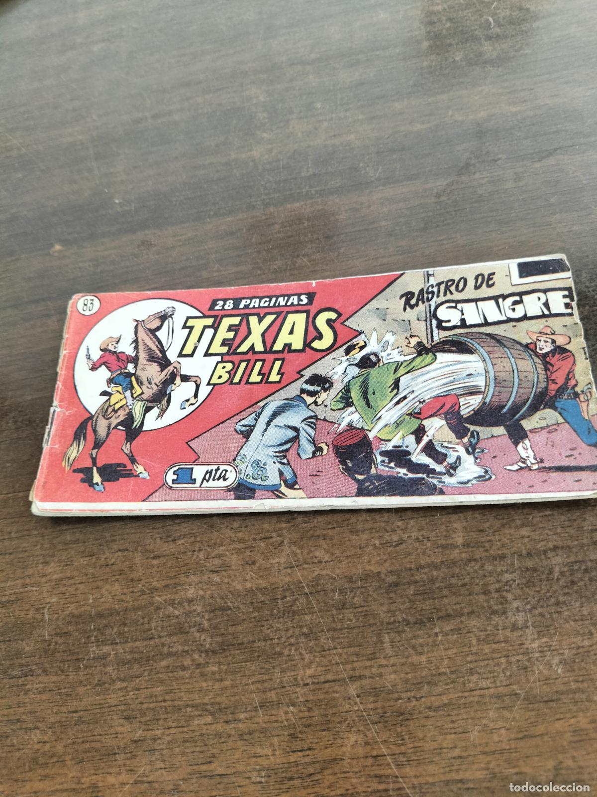 Tebeos: hispano americana original texas bill n&ordm; 83