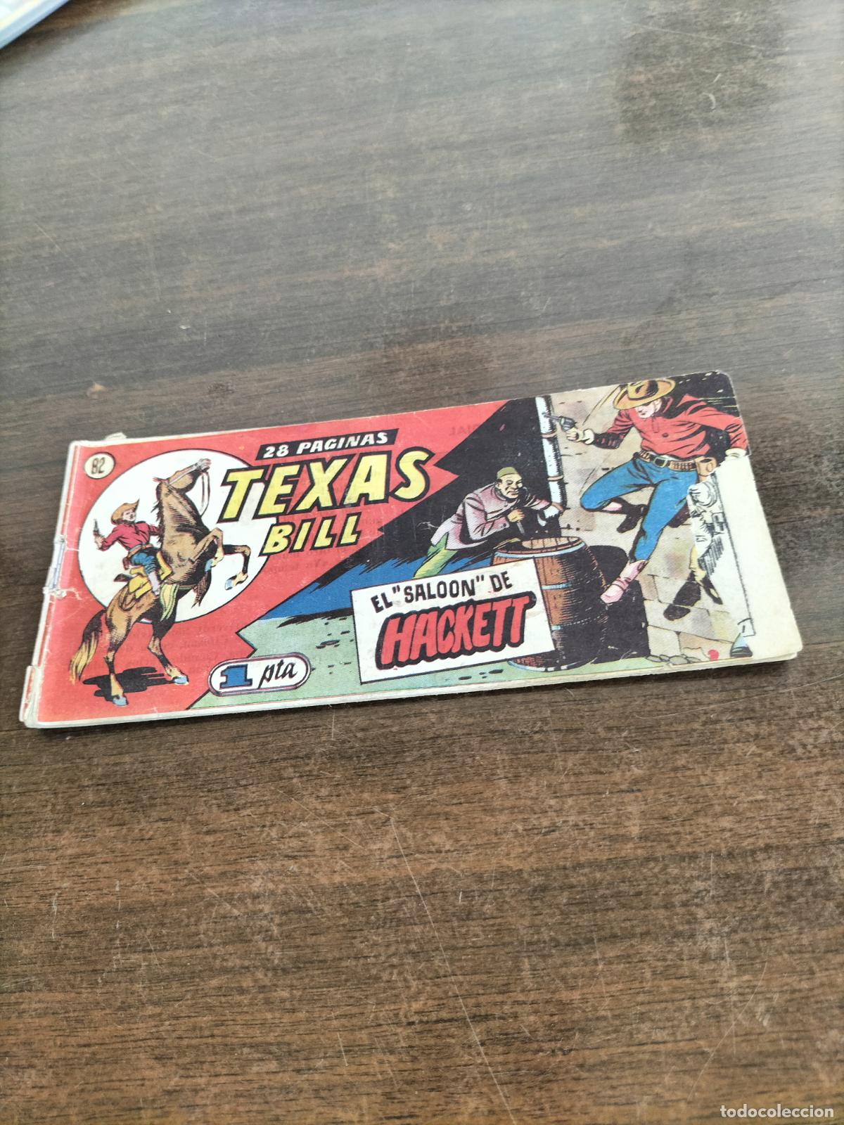 Tebeos: hispano americana original texas bill n&ordm; 82