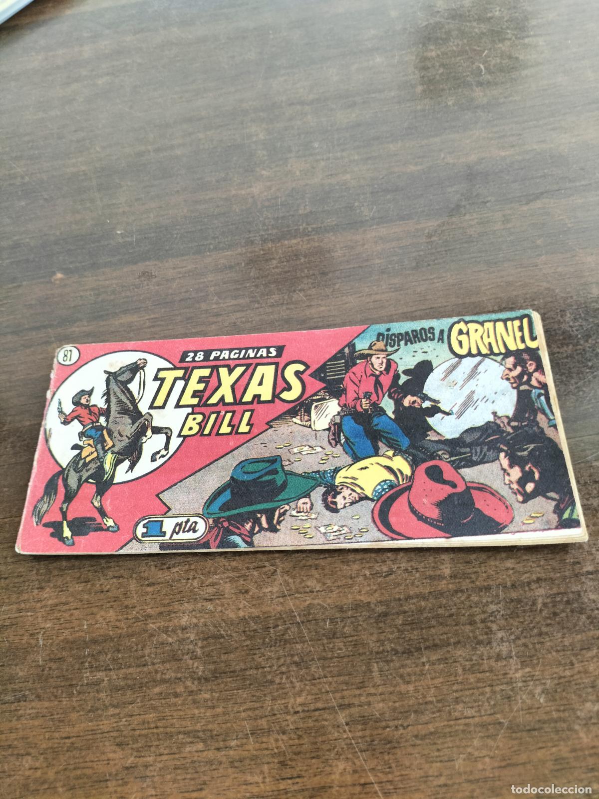 Tebeos: hispano americana original texas bill n&ordm; 81