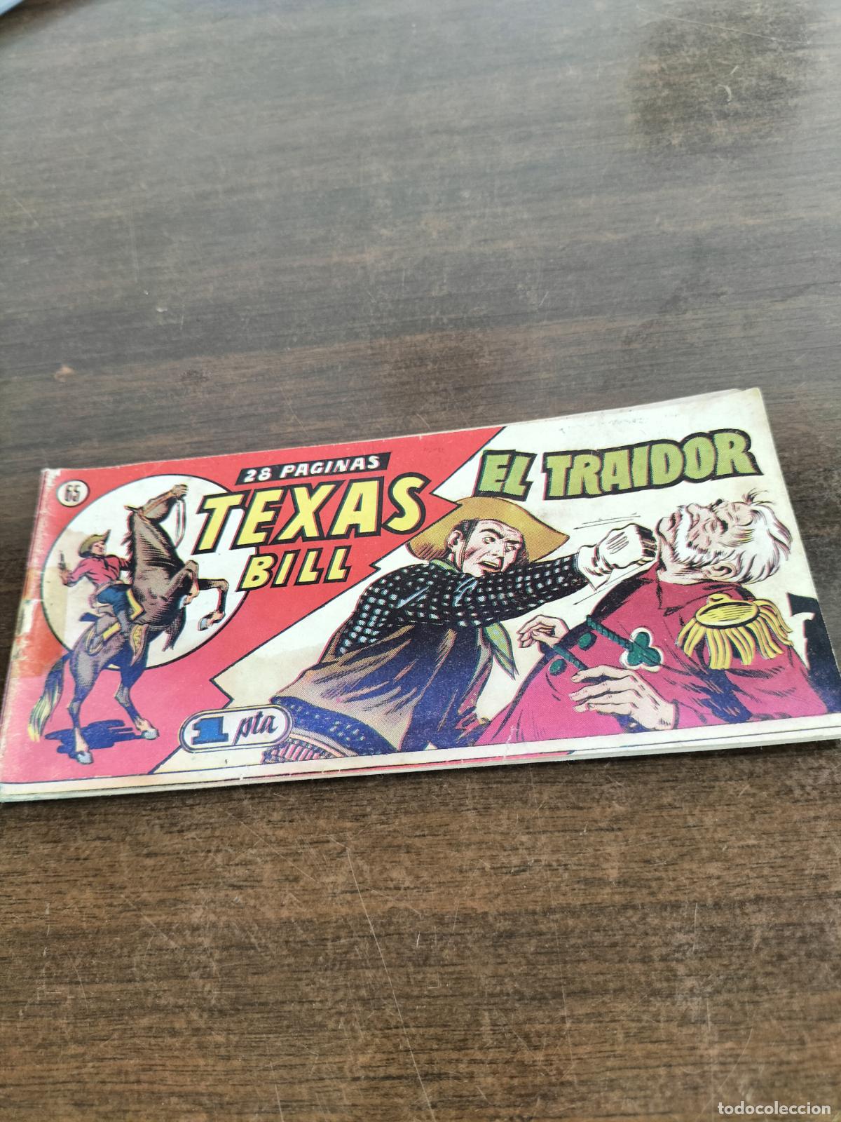 Tebeos: hispano americana original texas bill n&ordm; 65