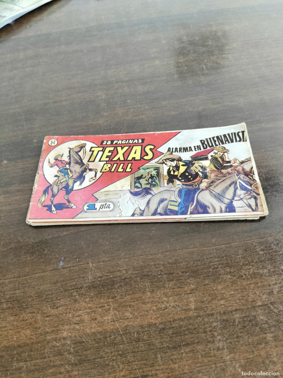 Tebeos: hispano americana original texas bill n&ordm; 64