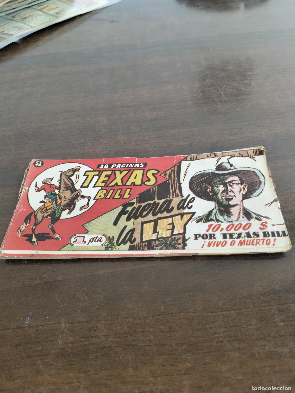 Tebeos: hispano americana original texas bill n&ordm; 53