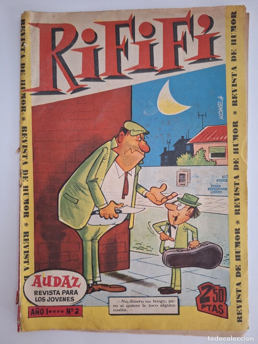 Tebeos: REVISTA DE HUMOR RIFIFI N&ordm; 2 HISPANO AMERICANA 1961 RV