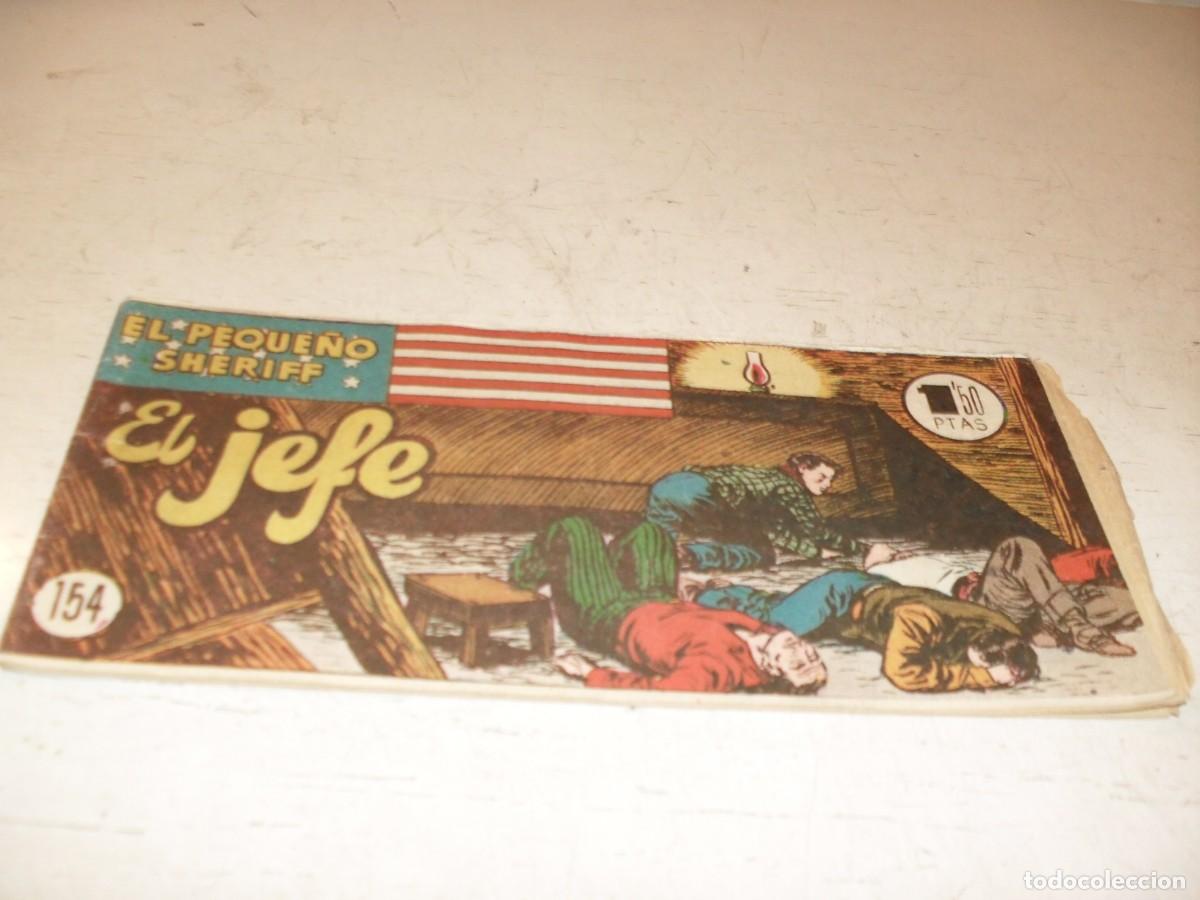 Tebeos: (ORIGINAL)EL PEQUE&Ntilde;O SHERIFF N&ordm; 154,EL JEFE,DE 270.HISPANOAMERICANA,1948