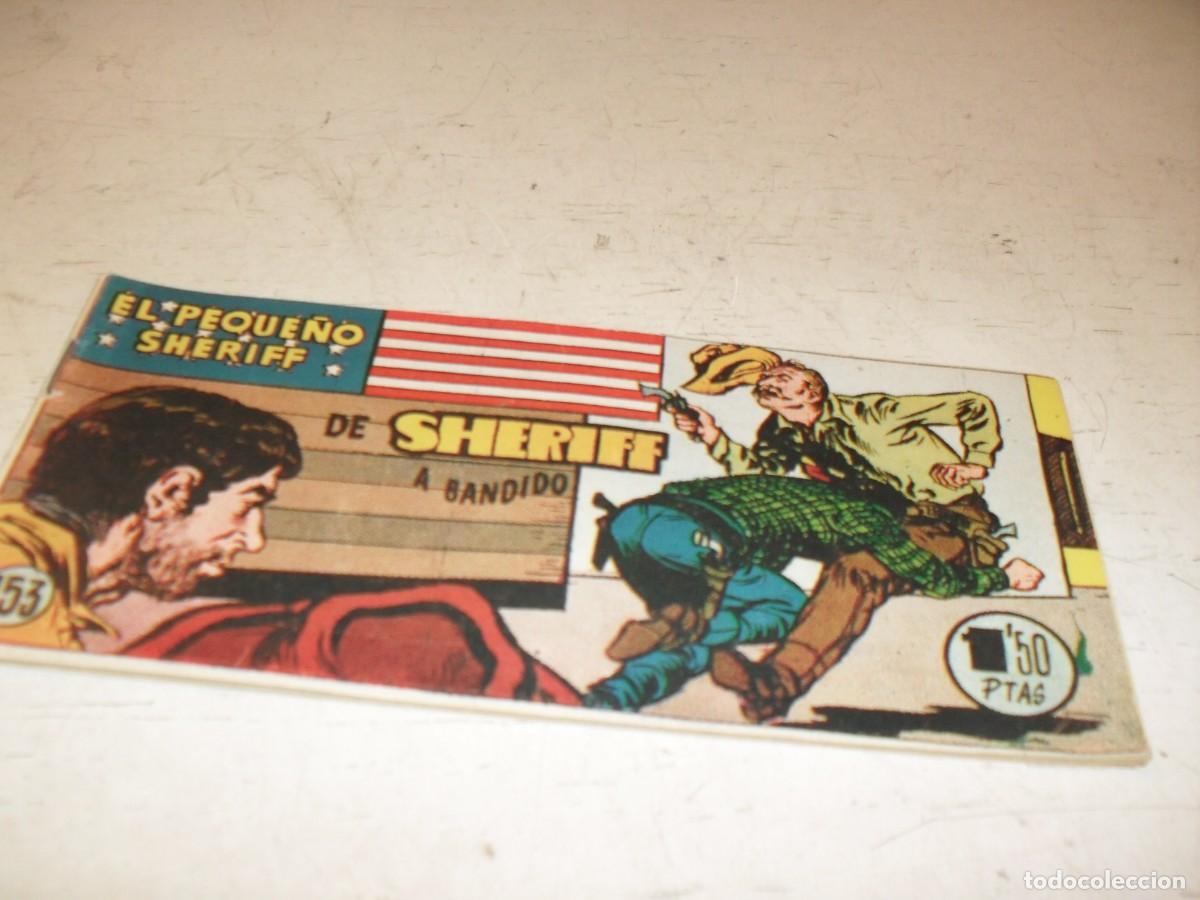 Tebeos: (ORIGINAL)EL PEQUE&Ntilde;O SHERIFF N&ordm; 153,DE SHERIFF A BANDIDO,DE 270.HISPANOAMERICANA,1948