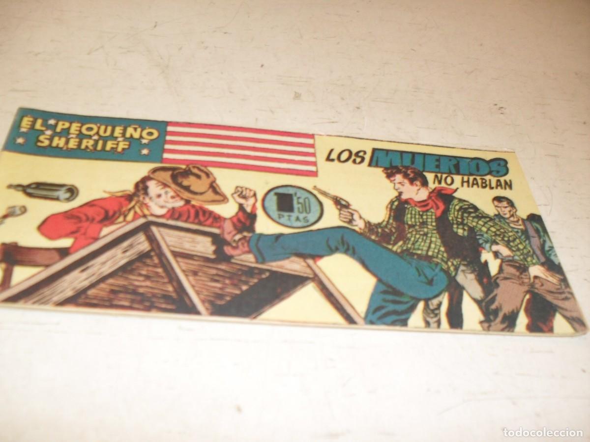 Tebeos: (ORIGINAL)EL PEQUE&Ntilde;O SHERIFF N&ordm; 148,LOS MUERTOS NO HABLAN,DE 270.HISPANOAMERICANA,1948