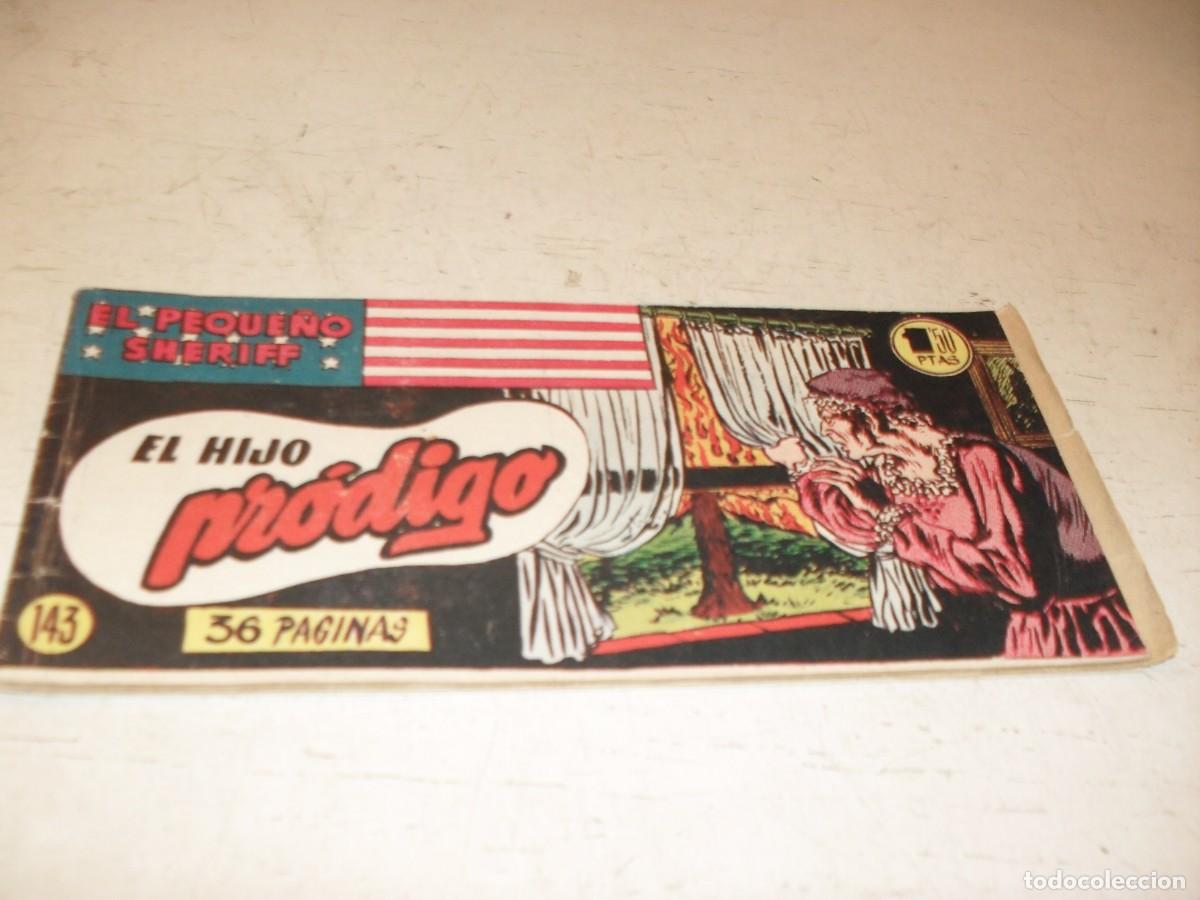 Tebeos: (ORIGINAL)EL PEQUE&Ntilde;O SHERIFF N&ordm; 143,EL HIJO PRODIGO,DE 270.HISPANOAMERICANA,1948