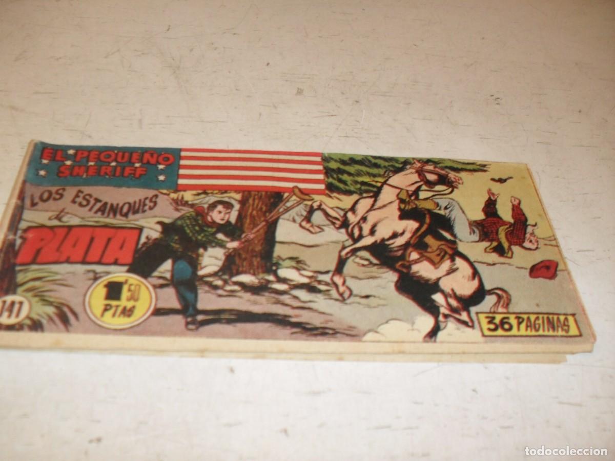 Tebeos: (ORIGINAL)EL PEQUE&Ntilde;O SHERIFF N&ordm; 141,LOS ESTANQUES DE PLATA,DE 270.HISPANOAMERICANA,1948