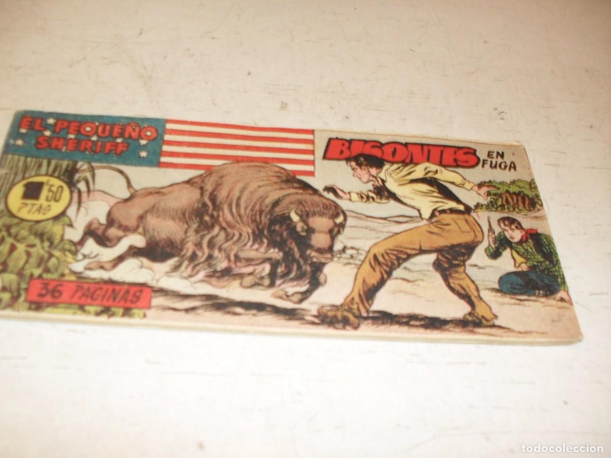 Tebeos: (ORIGINAL)EL PEQUE&Ntilde;O SHERIFF N&ordm; 139,BISONTES EN FUGA,DE 270.HISPANOAMERICANA,1948