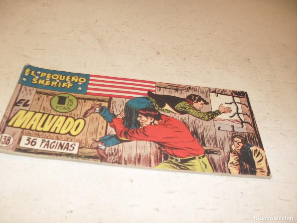 Tebeos: (ORIGINAL)EL PEQUE&Ntilde;O SHERIFF N&ordm; 138,EL MALVADO,DE 270.HISPANOAMERICANA,1948