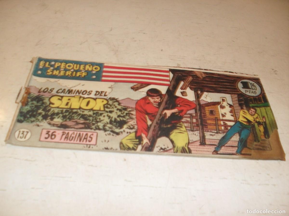 Tebeos: (ORIGINAL)EL PEQUE&Ntilde;O SHERIFF N&ordm; 137,LOS CAMINOS DEL SE&Ntilde;OR,DE 270.HISPANOAMERICANA,1948