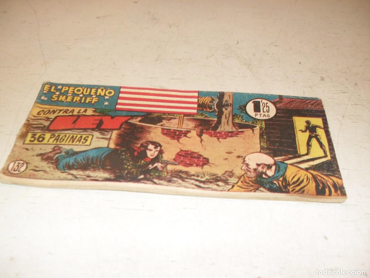 Tebeos: (ORIGINAL)EL PEQUE&Ntilde;O SHERIFF N&ordm; 132,CONTRA LA LEY,DE 270.HISPANOAMERICANA,1948
