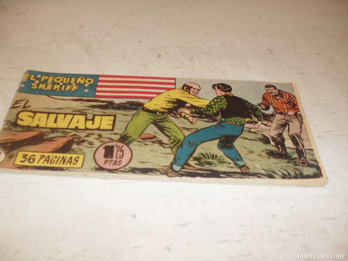 Tebeos: (ORIGINAL)EL PEQUE&Ntilde;O SHERIFF N&ordm; 131,EL SALVAJE,DE 270.HISPANOAMERICANA,1948