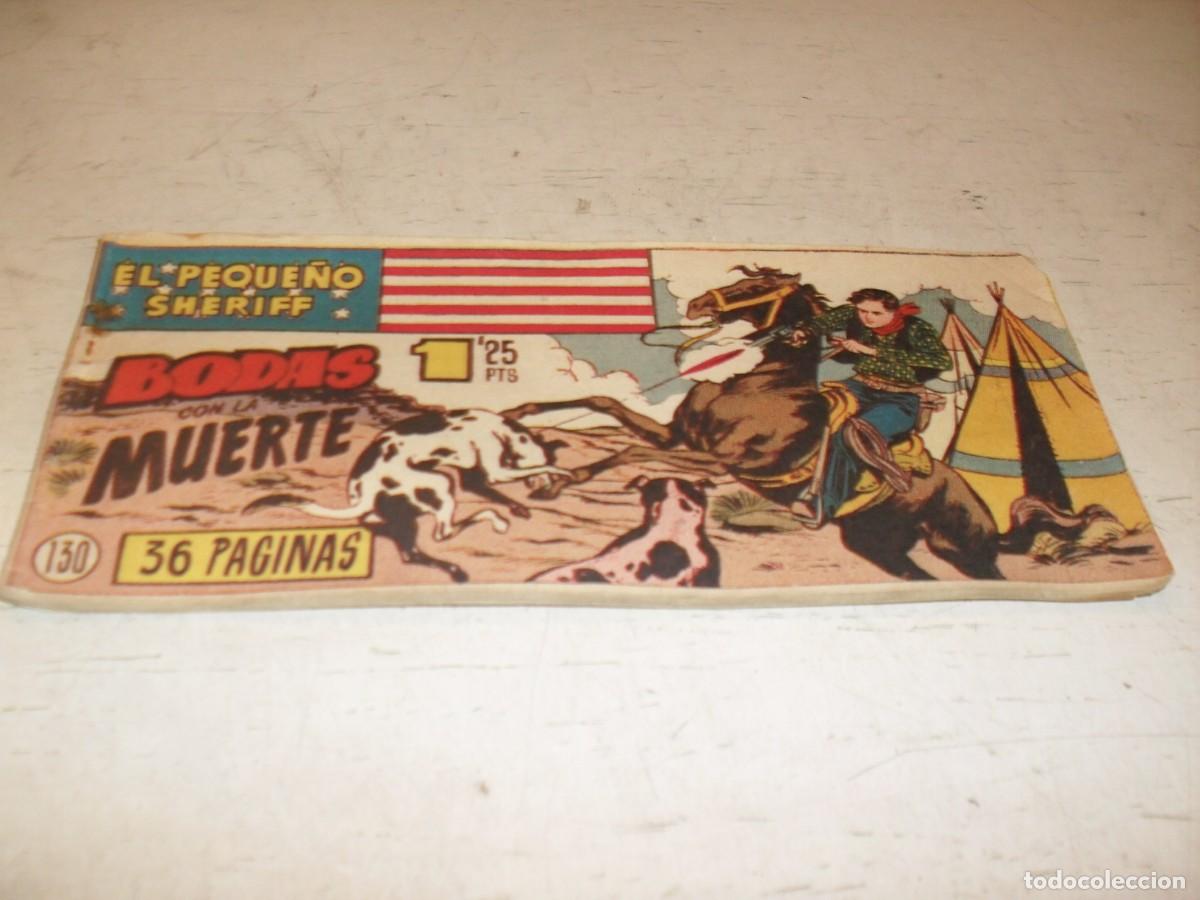Tebeos: (ORIGINAL)EL PEQUE&Ntilde;O SHERIFF N&ordm;130,CON PORTADA POLITICAMENTE INCORRECTA,DE 270.HISPANOAMERICANA,1948