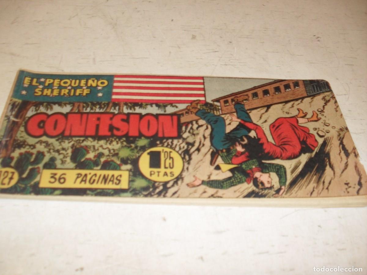 Tebeos: (ORIGINAL)EL PEQUE&Ntilde;O SHERIFF N&ordm; 127,CONFESION,DE 270.HISPANOAMERICANA,1948