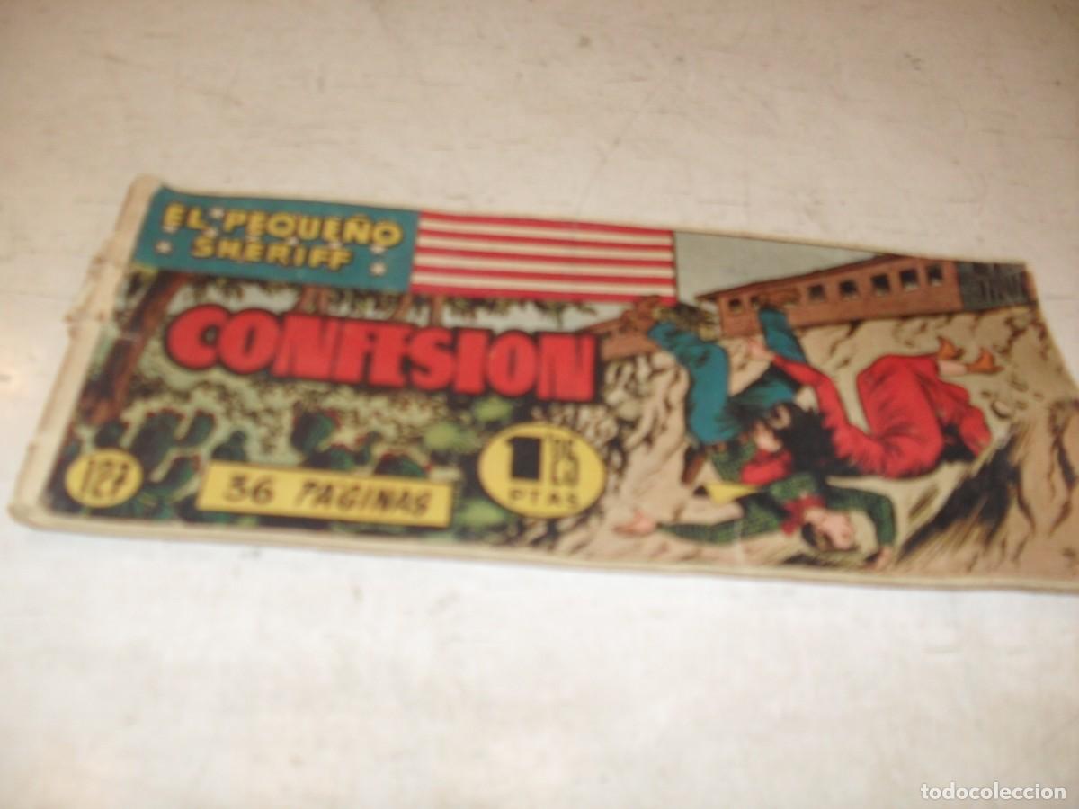 Tebeos: (ORIGINAL)EL PEQUE&Ntilde;O SHERIFF N&ordm; 127,CONFESION,DE 270.HISPANOAMERICANA,1948