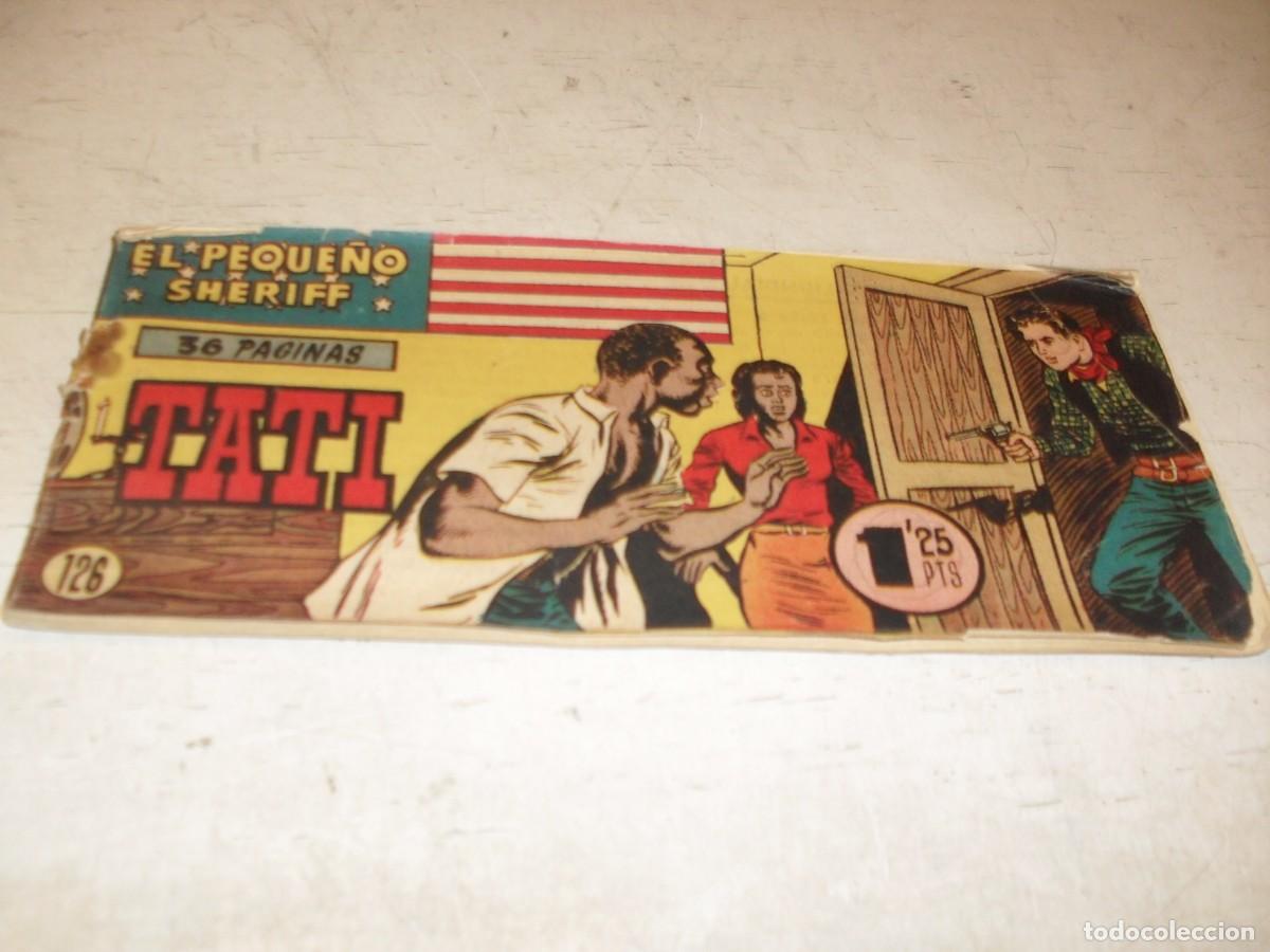 Tebeos: (ORIGINAL)EL PEQUE&Ntilde;O SHERIFF N&ordm; 126,TATI,DE 270.HISPANOAMERICANA,1948
