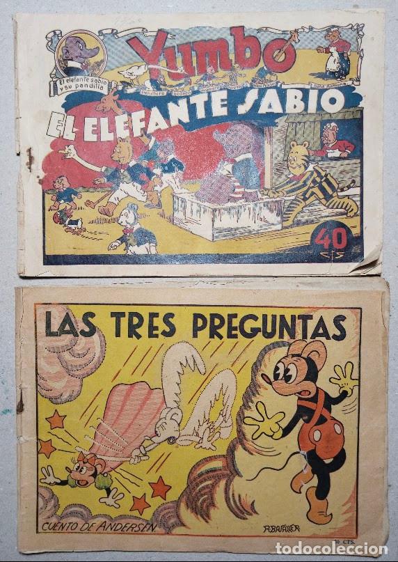 Tebeos: DOS RAROS C&Oacute;MICS INFANTILES DE EDITORIAL BRUGUERA Y HISPANO AMERICANA, ca. 1950