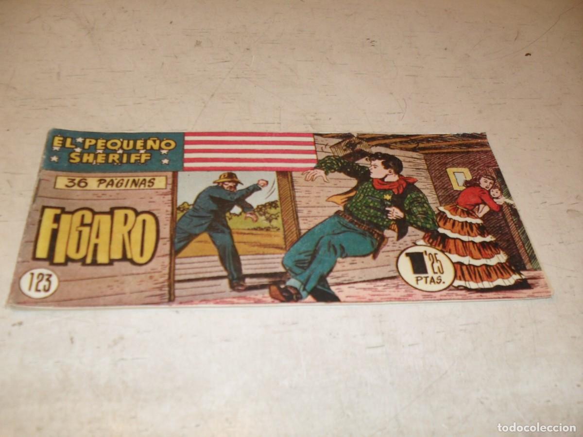 Tebeos: (ORIGINAL)EL PEQUE&Ntilde;O SHERIFF N&ordm; 123,FIGARO,DE 270.HISPANOAMERICANA,1948