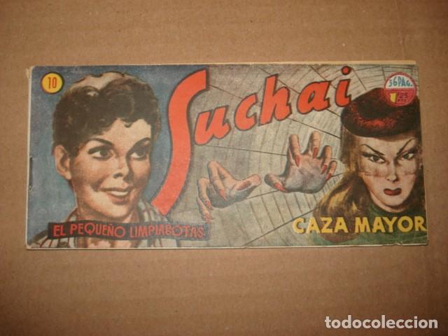 Tebeos: Suchai, el peque&ntilde;o limpiabotas, 10: caza mayor, 1950, Hispano Americana, muy buen estado