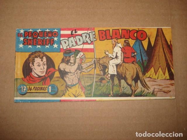 Tebeos: El peque&ntilde;o sheriff, 17: el padre blanco, 1948, Hispano Americana, muy buen estado