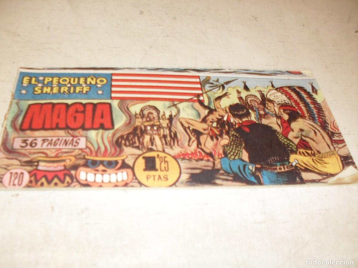 Tebeos: (ORIGINAL)EL PEQUE&Ntilde;O SHERIFF N&ordm; 120,MAGIA,DE 270.HISPANOAMERICANA,1948