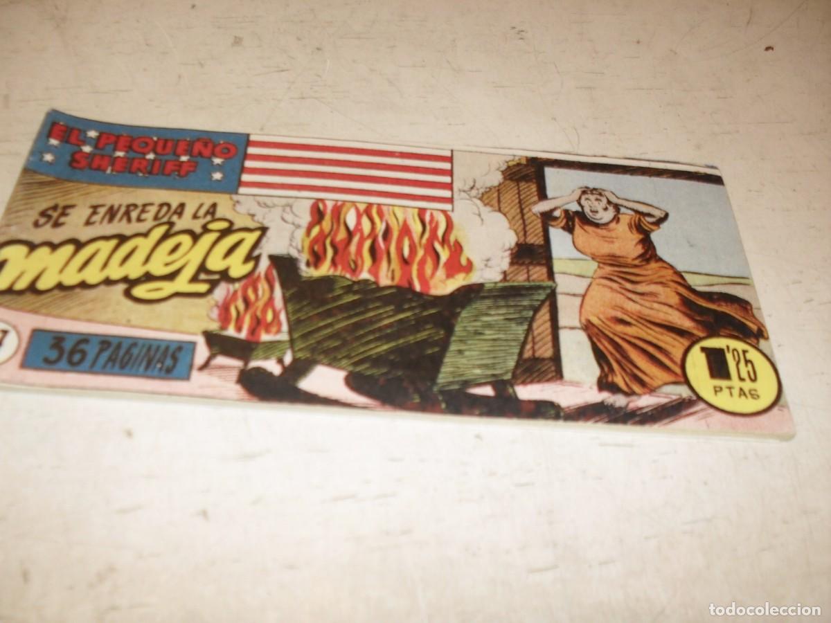 Tebeos: (ORIGINAL)EL PEQUE&Ntilde;O SHERIFF N&ordm; 117,SE ENREDA LA MADEJA,DE 270.HISPANOAMERICANA,1948
